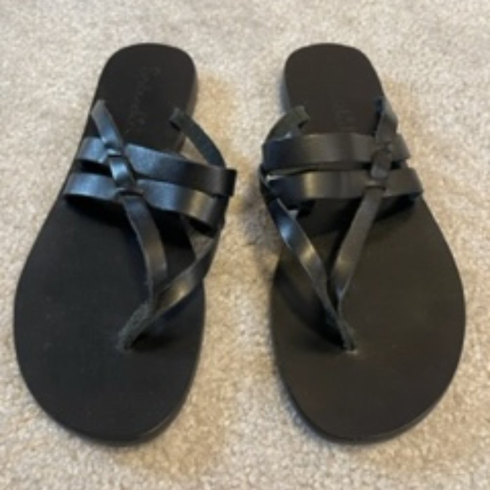 Splendid Black Sandals Size 8.5B - Picture 2 of 5